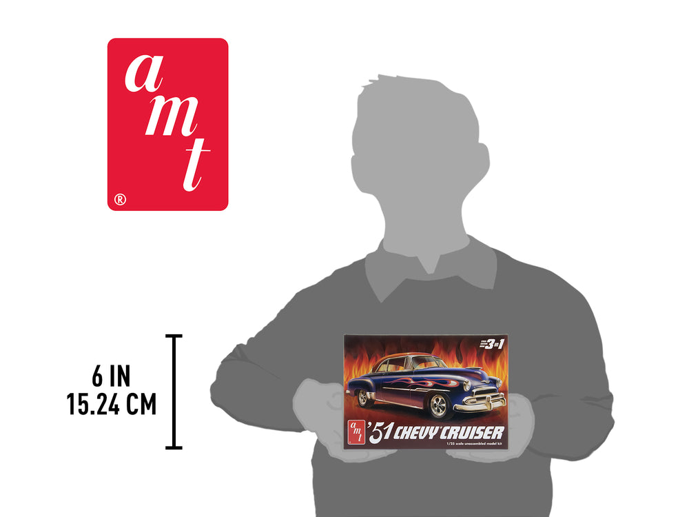 AMT 1951 Chevy Custom Cruiser 1:25 Scale Model Kit