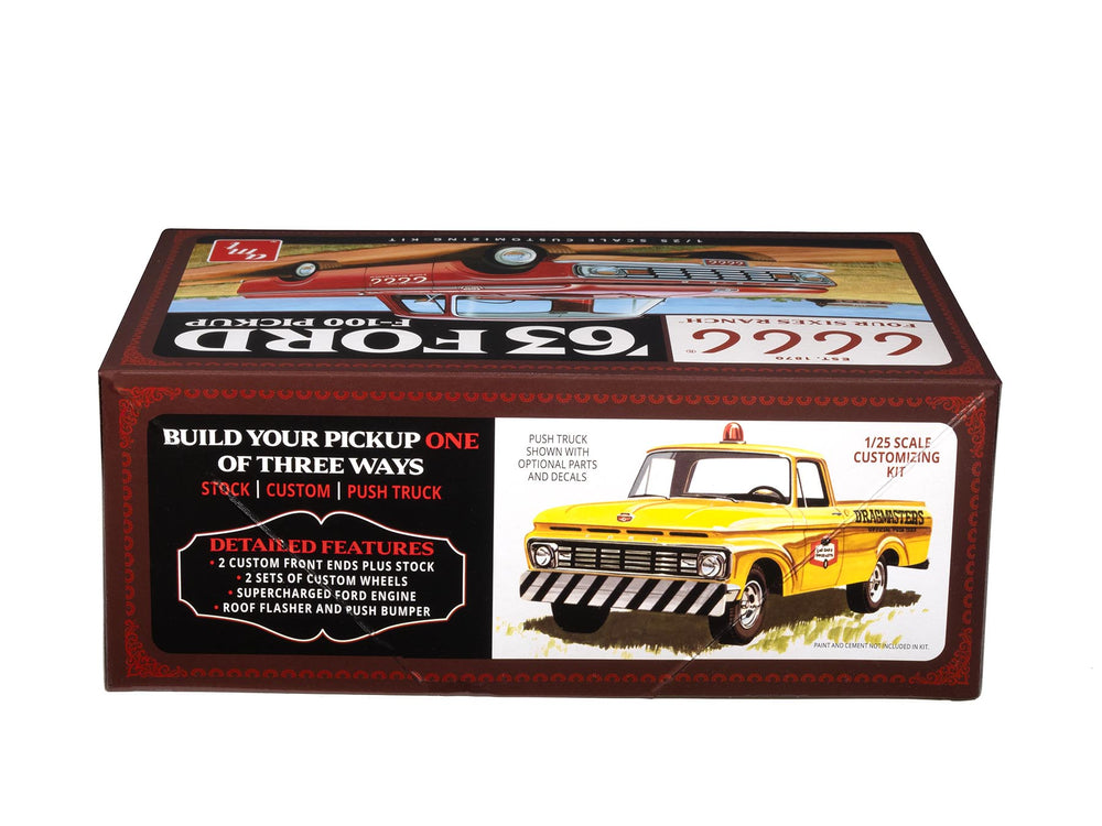 AMT 1963 Ford F-100 (Four Sixes Ranch) 1:25 Scale Model Kit