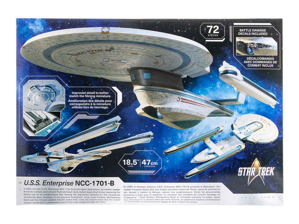 AMT Star Trek: Generations U.S.S. Enterprise NCC-1701-B 1:1000 Scale Model Kit