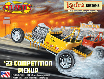 Atlantis Keelers Kustom's Competition T Pickup 1:25 Scale Model Kit