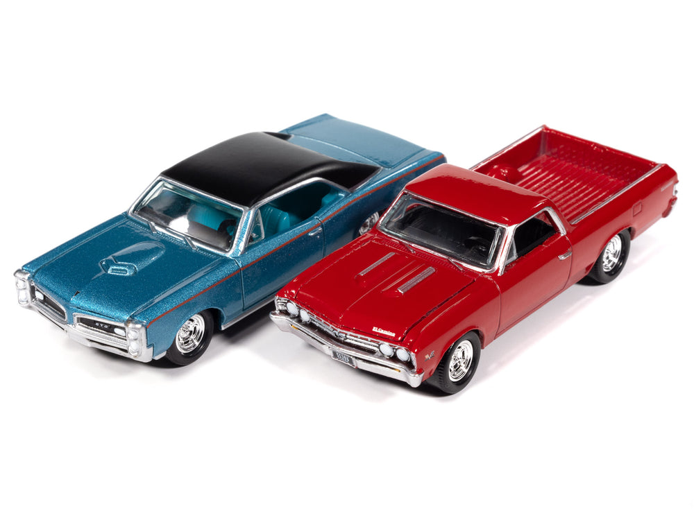 Auto World 2025 Release 2 Classic Muscle Deluxe (2-Pack) Version A 1:64 Scale Diecast