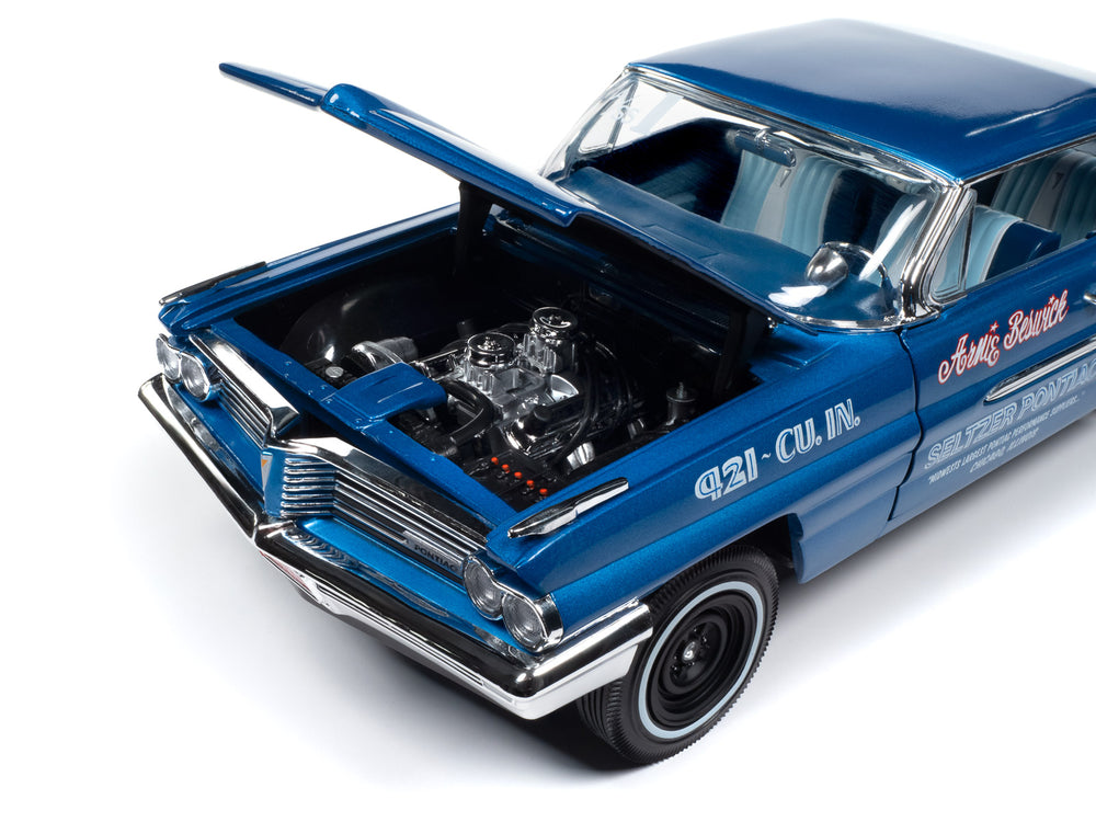 Auto World 1962 Pontiac Catalina Hardtop Legends of the Quarter Mile 1:18 Scale Diecast
