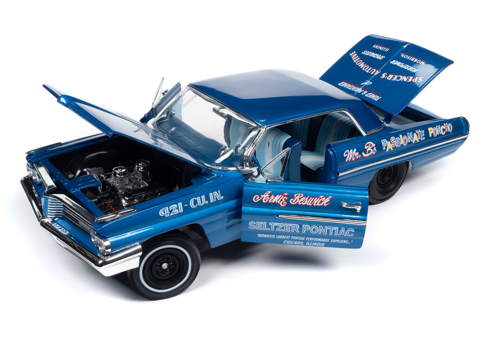 Auto World 1962 Pontiac Catalina Hardtop Legends of the Quarter Mile 1:18 Scale Diecast