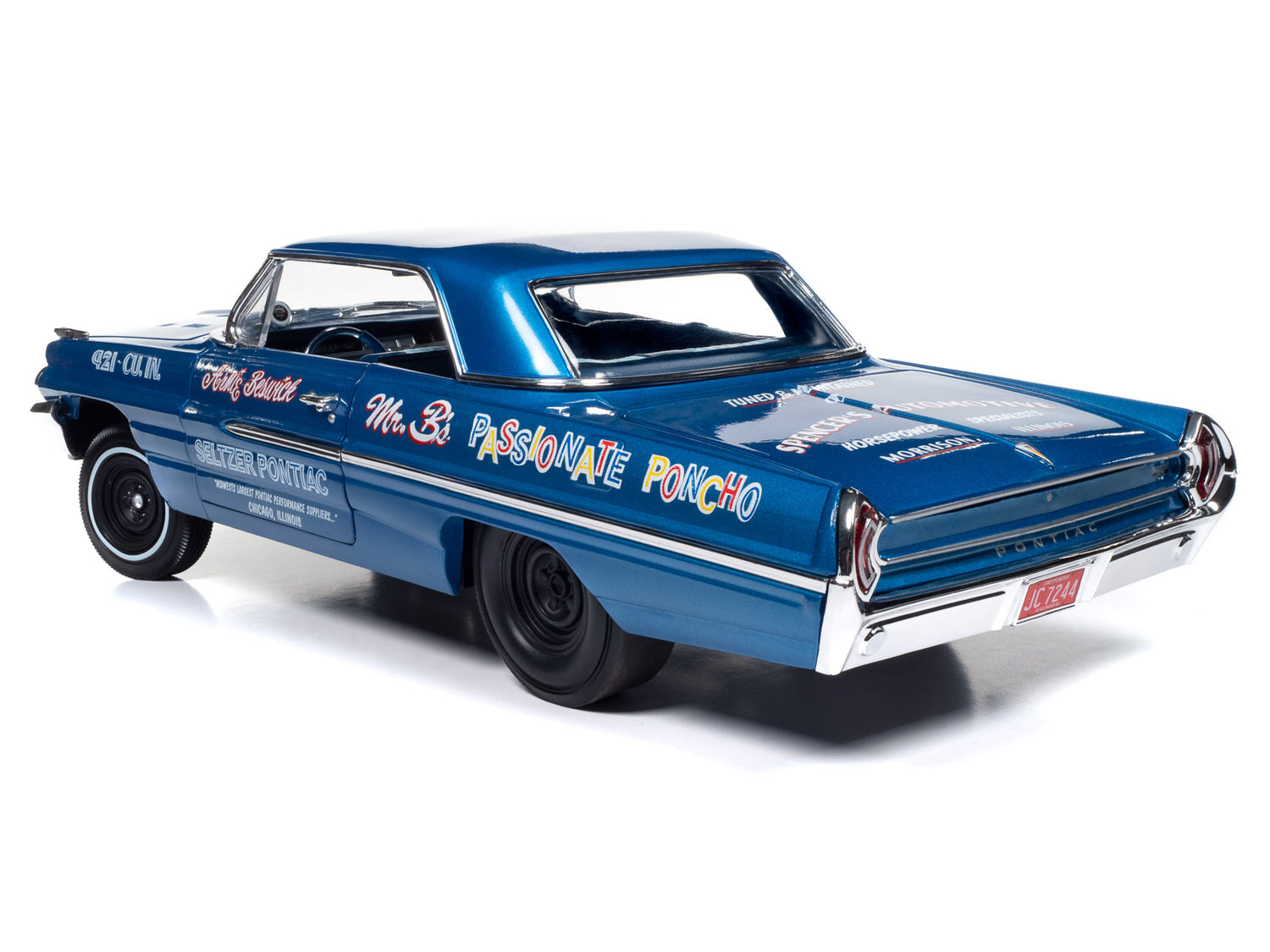 Auto World 1962 Pontiac Catalina Hardtop Legends of the Quarter Mile 1:18 Scale Diecast