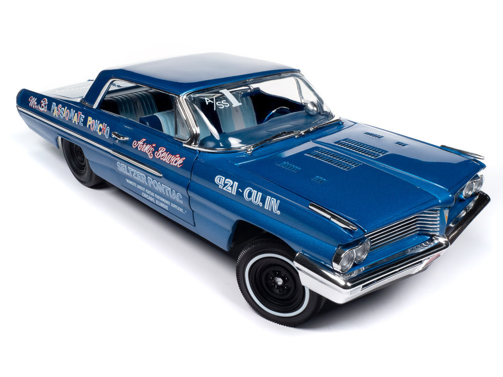 Auto World 1962 Pontiac Catalina Hardtop Legends of the Quarter Mile 1:18 Scale Diecast