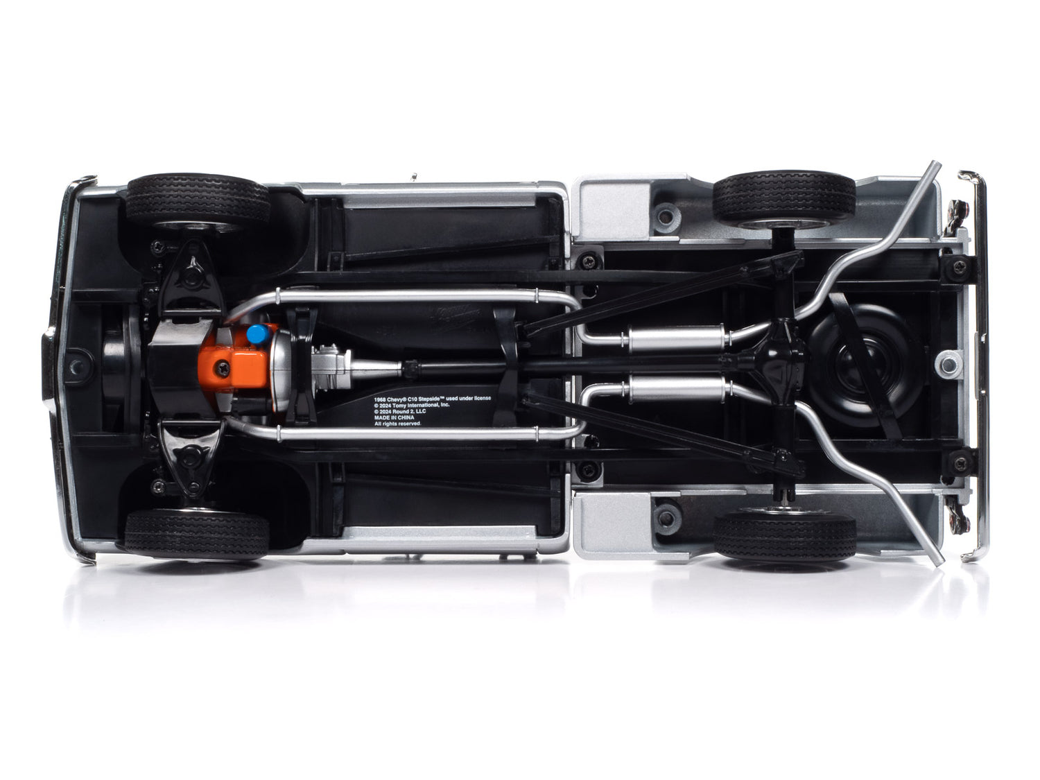 Auto World 1968 Chevy C10 Pickup Stepside 1:18 Scale Diecast