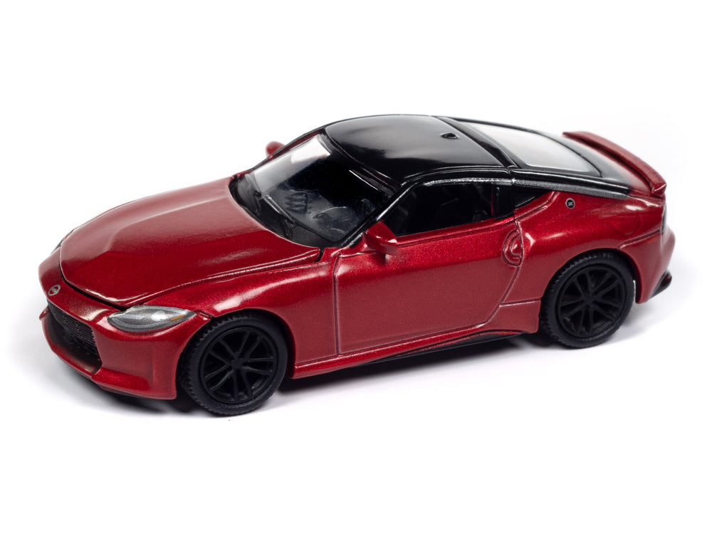 Auto World 2023 Nissan Z (Passion Red Tri-Coat w/Black Roof) 1:64 Diecast