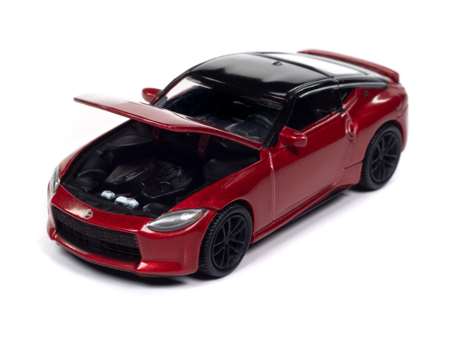 Auto World 2023 Nissan Z (Passion Red Tri-Coat w/Black Roof) 1:64 Diecast
