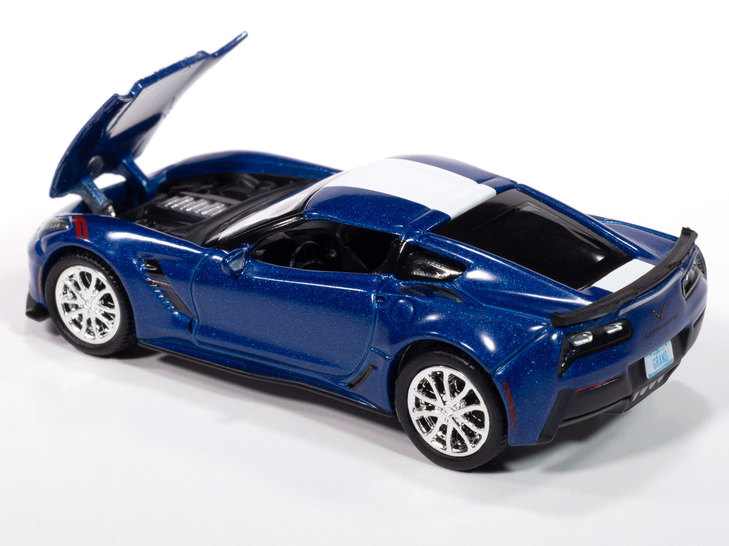 Auto World 2018 Chevy Corvette Grand Sport (Admiral Blue) 1:64 Diecast