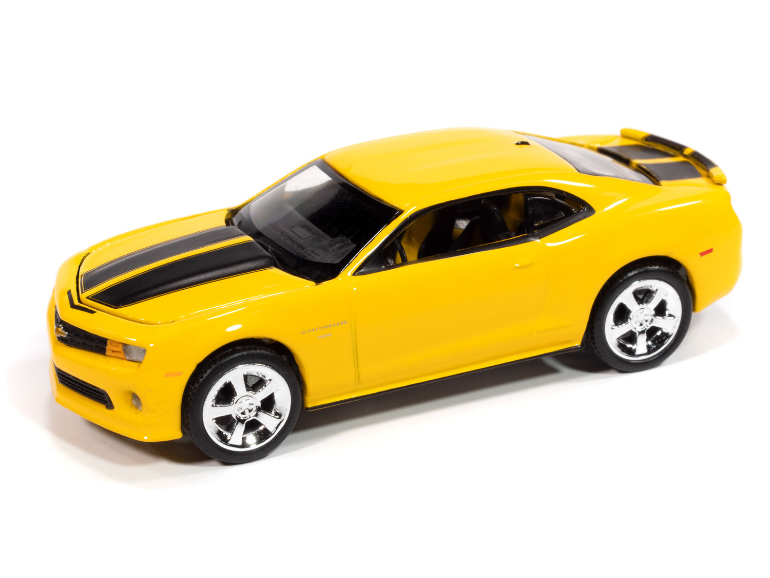 Auto World 2010 Chevrolet Camaro RS (Rally Yellow) 1:64 Diecast