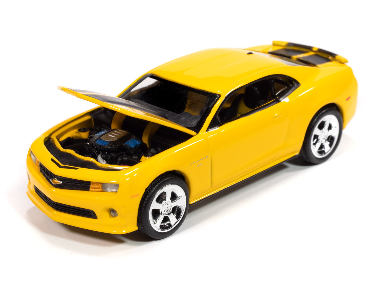 Auto World 2010 Chevrolet Camaro RS (Rally Yellow) 1:64 Diecast
