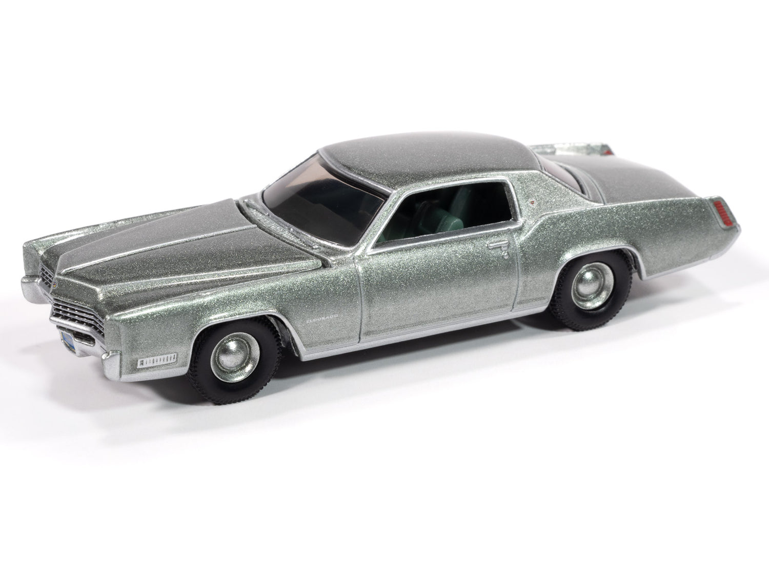 Auto World 1967 Cadillac Eldorado (Light Green Crystal Firemist Metallic) 1:64 Diecast