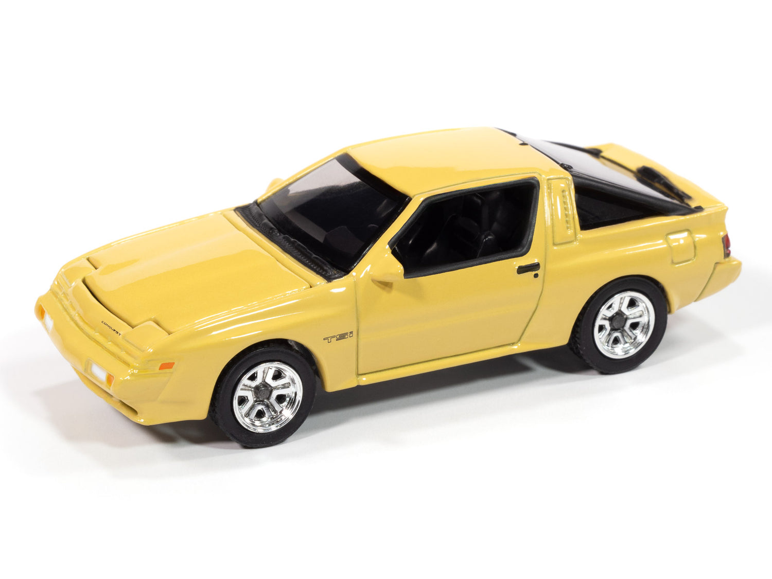 Auto World 1988 Chrysler Conquest TSi (San Marino Yellow) 1:64 Diecast