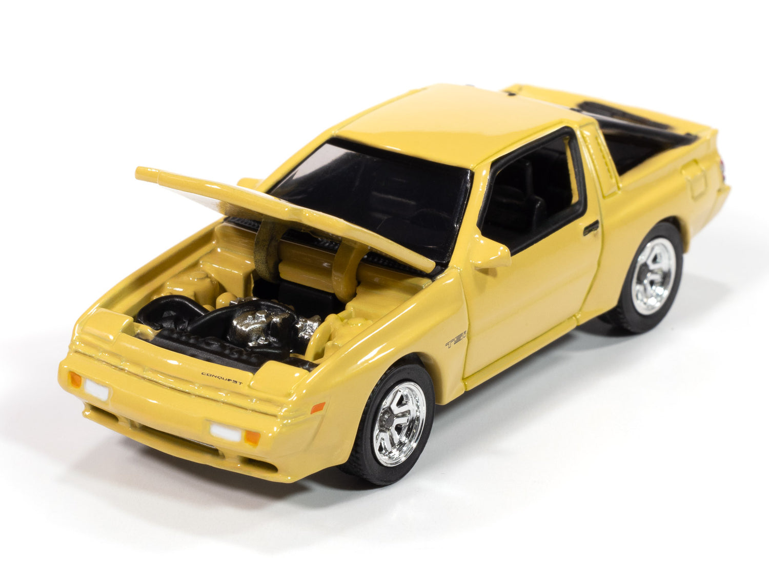 Auto World 1988 Chrysler Conquest TSi (San Marino Yellow) 1:64 Diecast