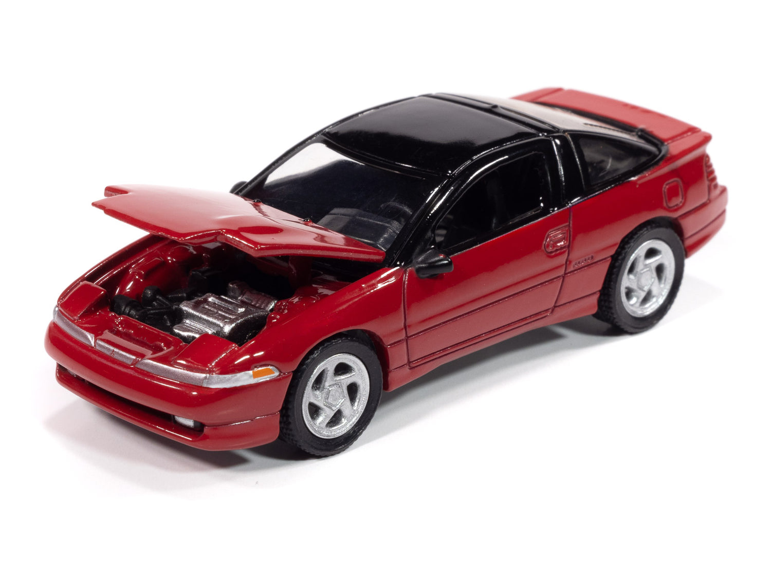 Auto World 1991 Mitsubishi Eclipse GSX (Maranello Red) 1:64 Diecast