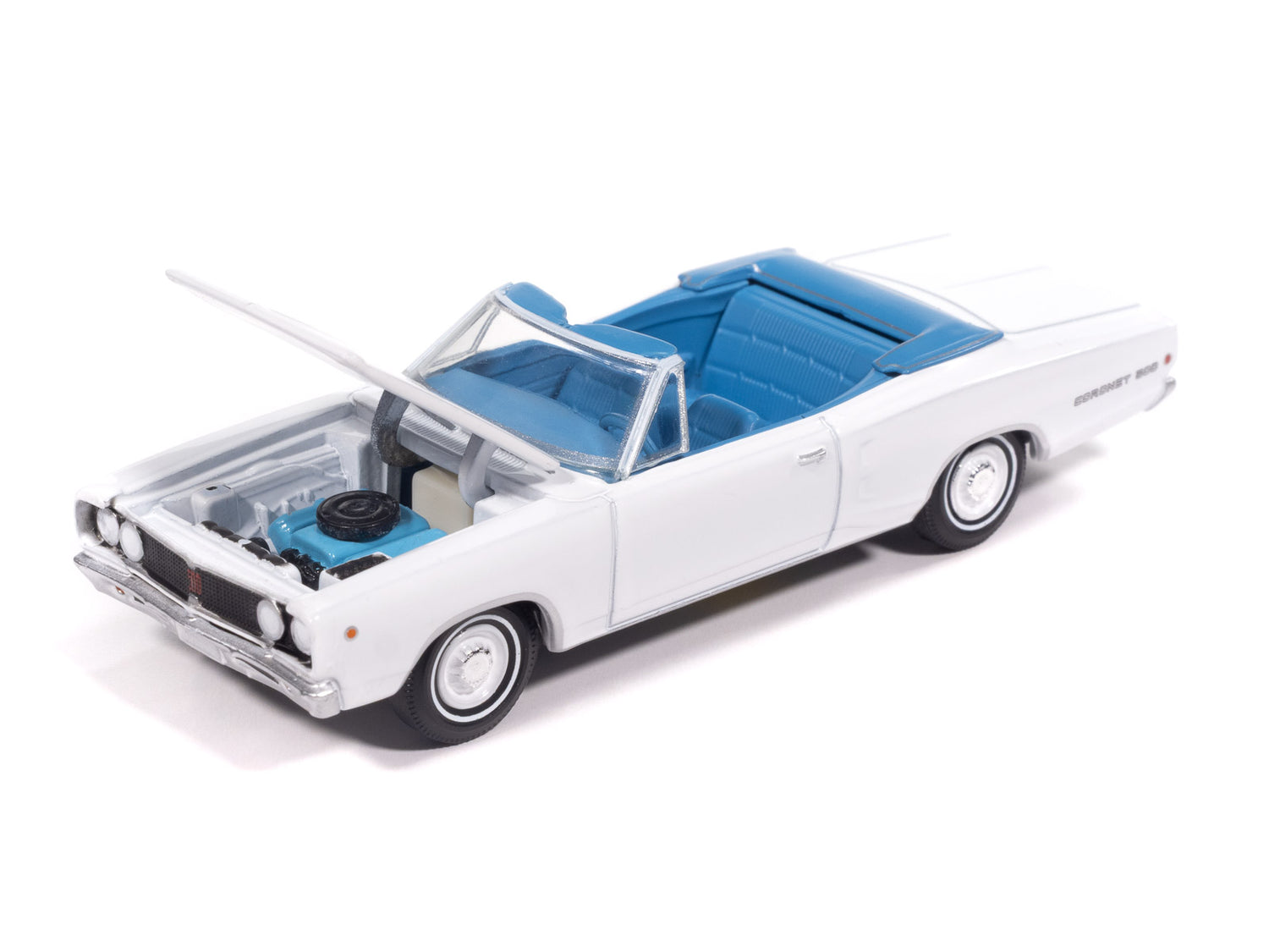 "PRE-ORDER" Auto World 1968 Dodge Coronet 500 Convertible (White) 1:64 Diecast (DUE APRIL 2026) - Auto World Store