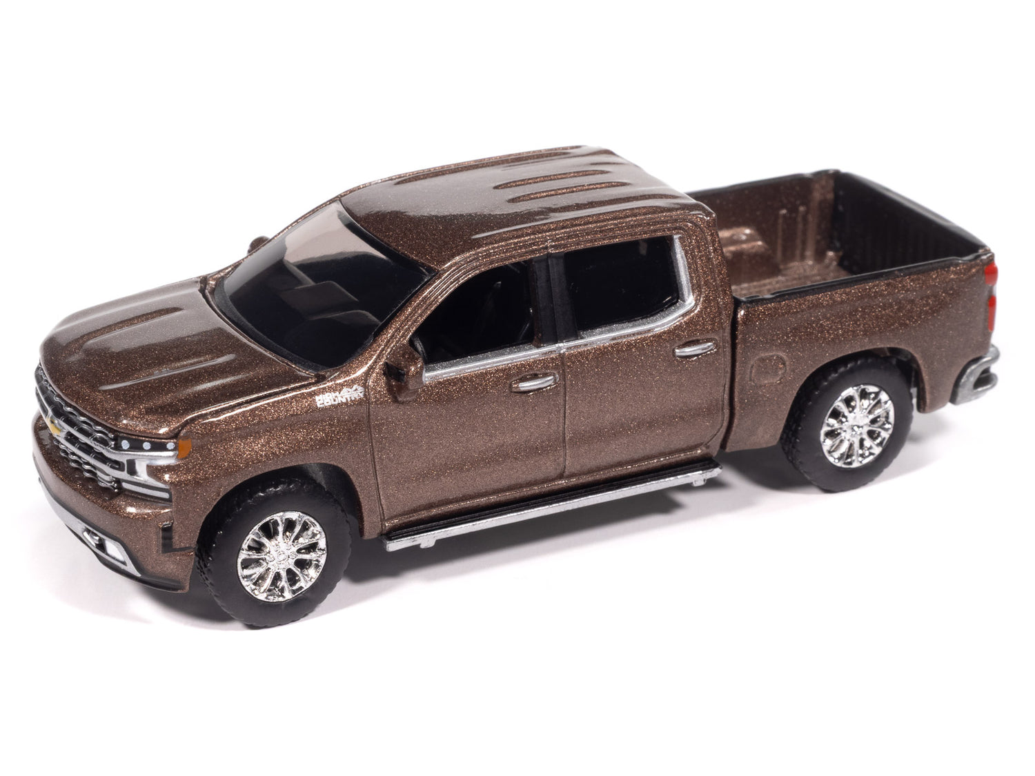 "PRE-ORDER" Auto World 2019 Chevy Silverado High Country (Oakwood Metallic) 1:64 Diecast (DUE APRIL 2026) - Auto World Store