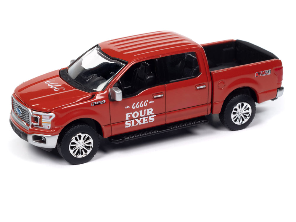 Auto World BCC Four Sixes 2020 Ford F-150 Lariat 1:64 Diecast