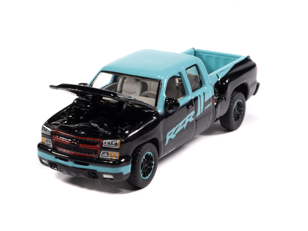 Auto World 2006 Chevy Silverado Extended Cab/Stepside Polaris 1:64 Diecast - Auto World Store