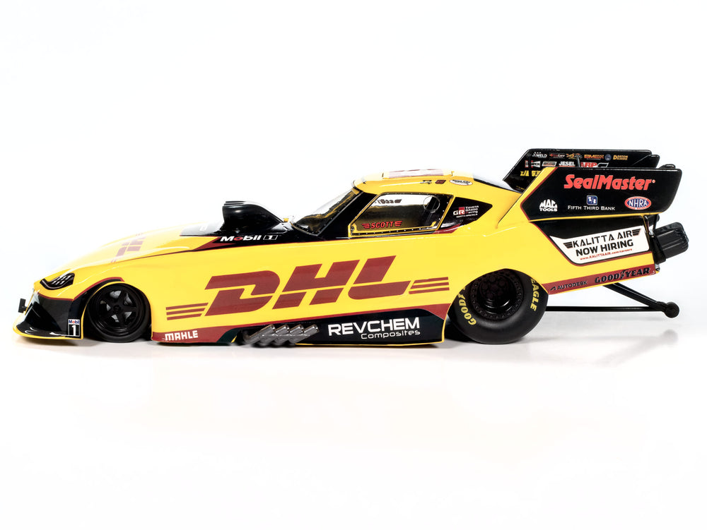 Auto World 2023 JR Todd DHL Funny Car Toyota Supra 1:24 Scale Diecast