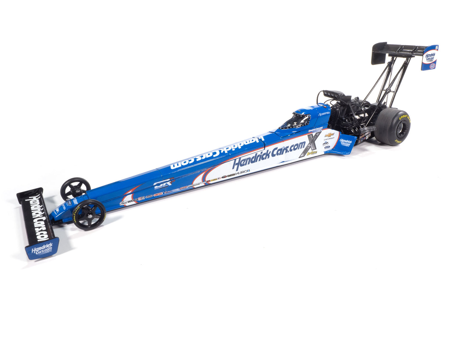 'PRE-ORDER" Auto World NHRA 2025 Brittany Force HendrickCars.com Top Fuel Dragster 1:24 Scale Diecast (DUE JANUARY 2026)
