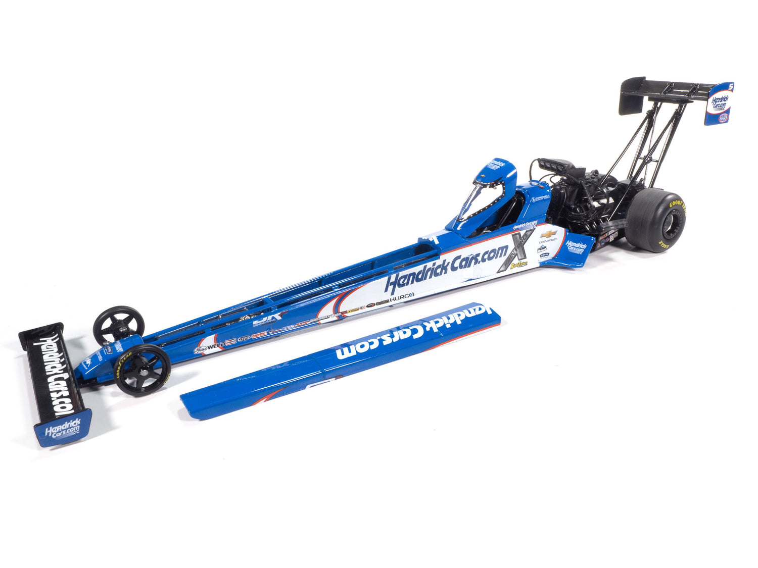 'PRE-ORDER" Auto World NHRA 2025 Brittany Force HendrickCars.com Top Fuel Dragster 1:24 Scale Diecast (DUE JANUARY 2026)