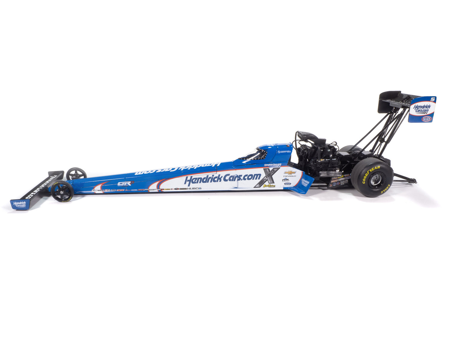 'PRE-ORDER" Auto World NHRA 2025 Brittany Force HendrickCars.com Top Fuel Dragster 1:24 Scale Diecast (DUE JANUARY 2026)