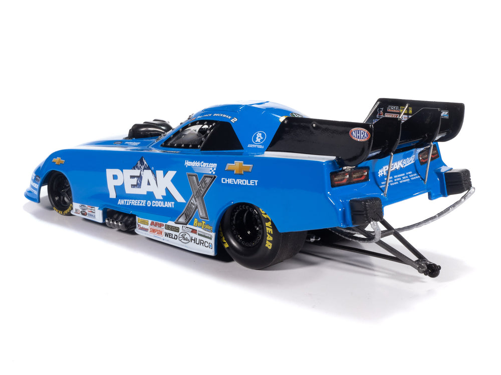 'PRE-ORDER" Auto World NHRA 2025 Jack Beckman Peak Chevy Camaro Funny Car 1:24 Scale Diecast (DUE JANUARY 2026)