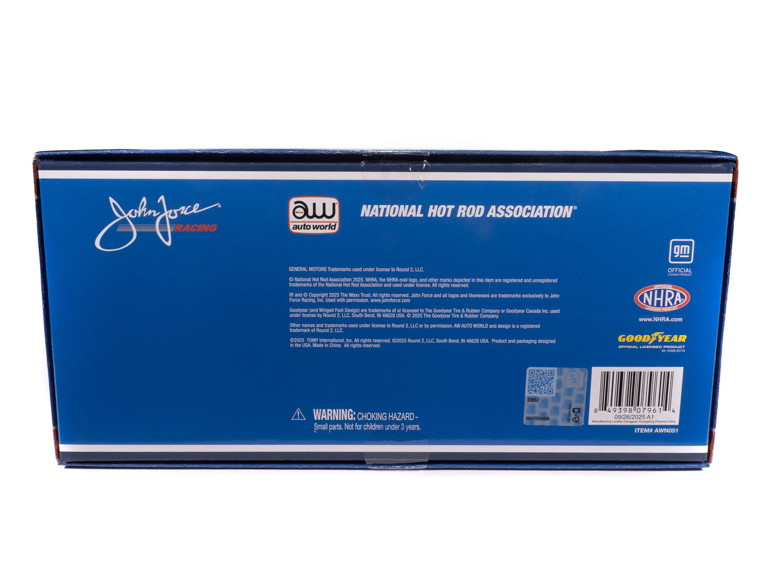 'PRE-ORDER" Auto World NHRA 2025 Jack Beckman Brute Tribute Chevy Camaro Funny Car 1:24 Scale Diecast (DUE JANUARY 2026)