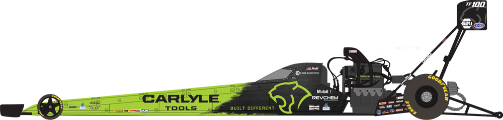 "PRE-ORDER" Auto World NHRA 2026 Maddi Gordon Carlyle Tools Top Fuel Dragster 1:24 Scale Diecast (DUE LATE SEPTEMBER 2026)