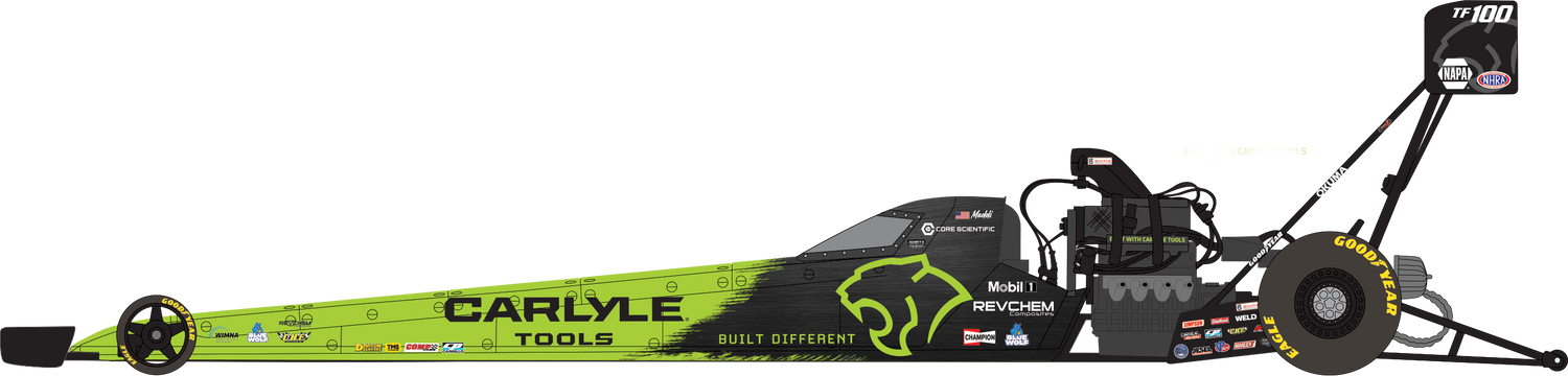 "PRE-ORDER" Auto World NHRA 2026 Maddi Gordon Carlyle Tools Top Fuel Dragster 1:24 Scale Diecast (DUE LATE SEPTEMBER 2026)
