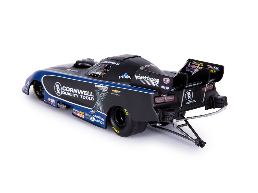 "PRE-ORDER" Auto World NHRA 2026 Jordan Vandergriff Cornwell Tools Chevy Camaro Funny Car 1:24 Scale Diecast (DUE NOVEMBER 2026)