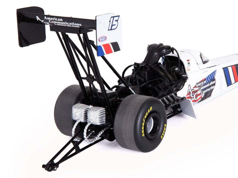 "PRE-ORDER" Auto World NHRA 2026 Tony Schumacher American Construction Top Fuel Dragster 1:24 Scale Diecast (DUE OCTOBER 2026)