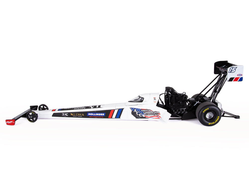 "PRE-ORDER" Auto World NHRA 2026 Tony Schumacher American Construction Top Fuel Dragster 1:24 Scale Diecast (DUE OCTOBER 2026)