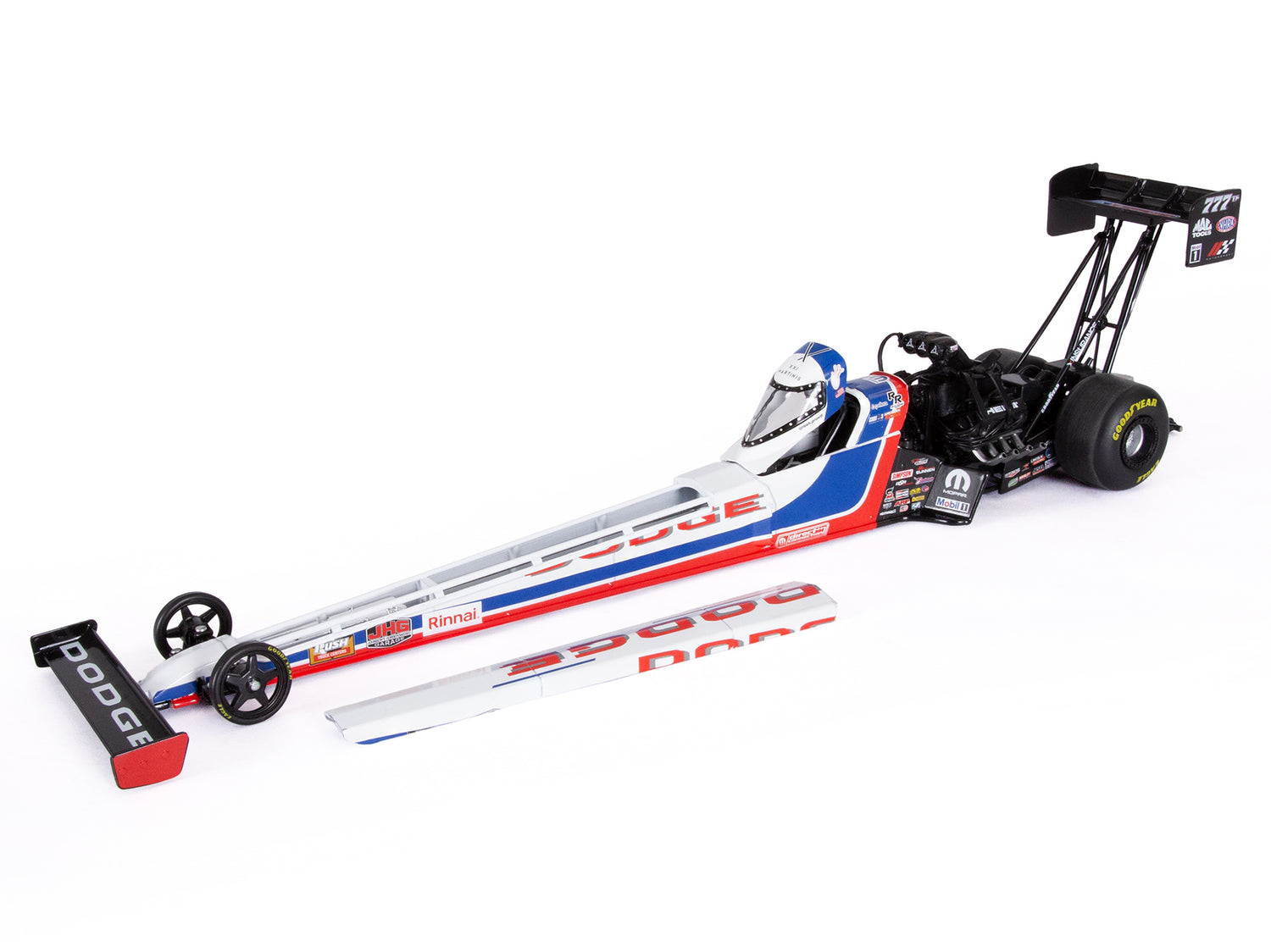 "PRE-ORDER" Auto World NHRA 2026 Leah Pruett Dodge Top Fuel Dragster 1:24 Scale Diecast (DUE DECEMBER 2026)