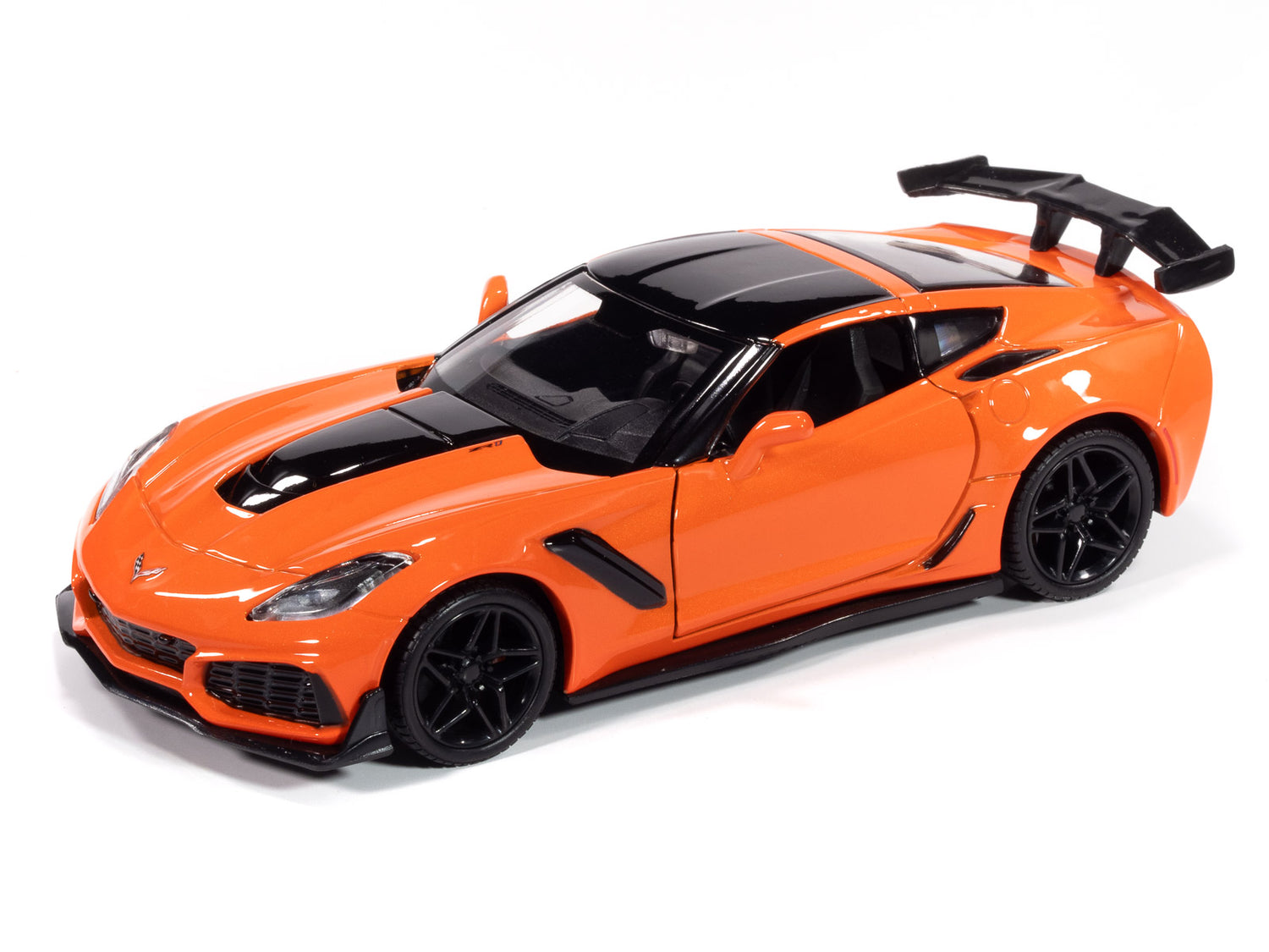 Johnny Lightning 2019 Corvette ZR1 (Orange) 1:24 Diecast