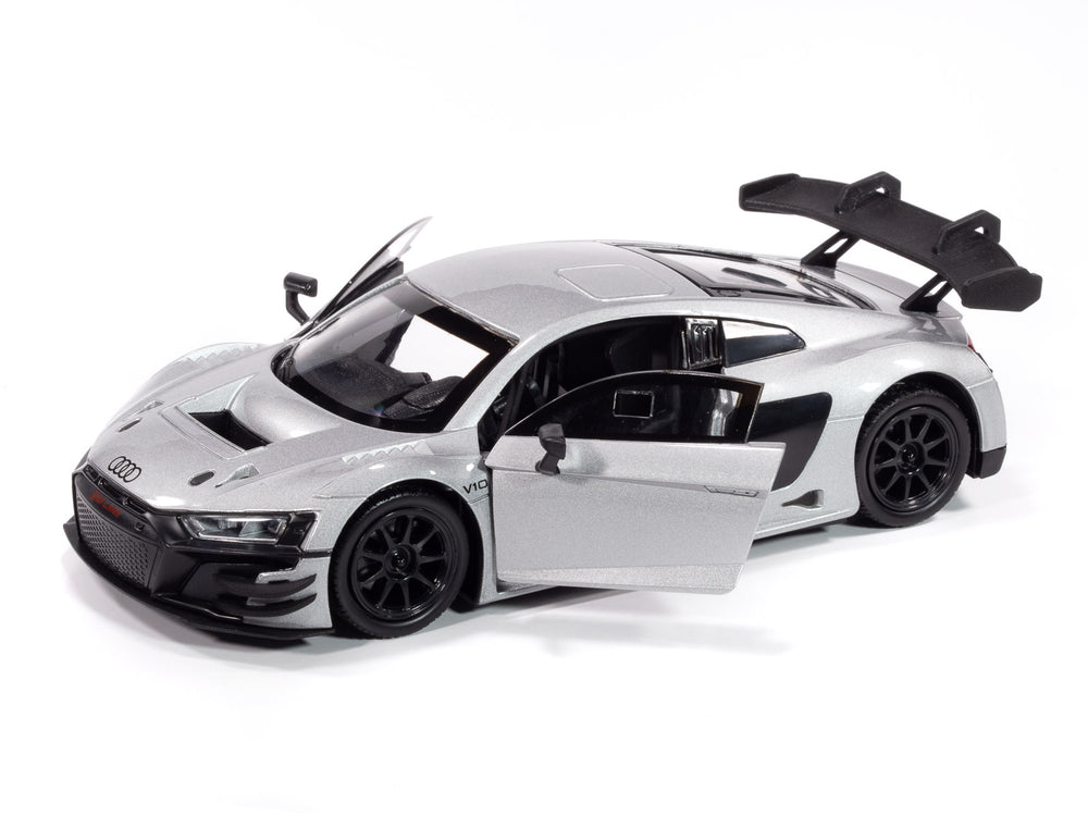 Johnny Lightning Audi R8 LMS GT3 (Silver) 1:24 Diecast