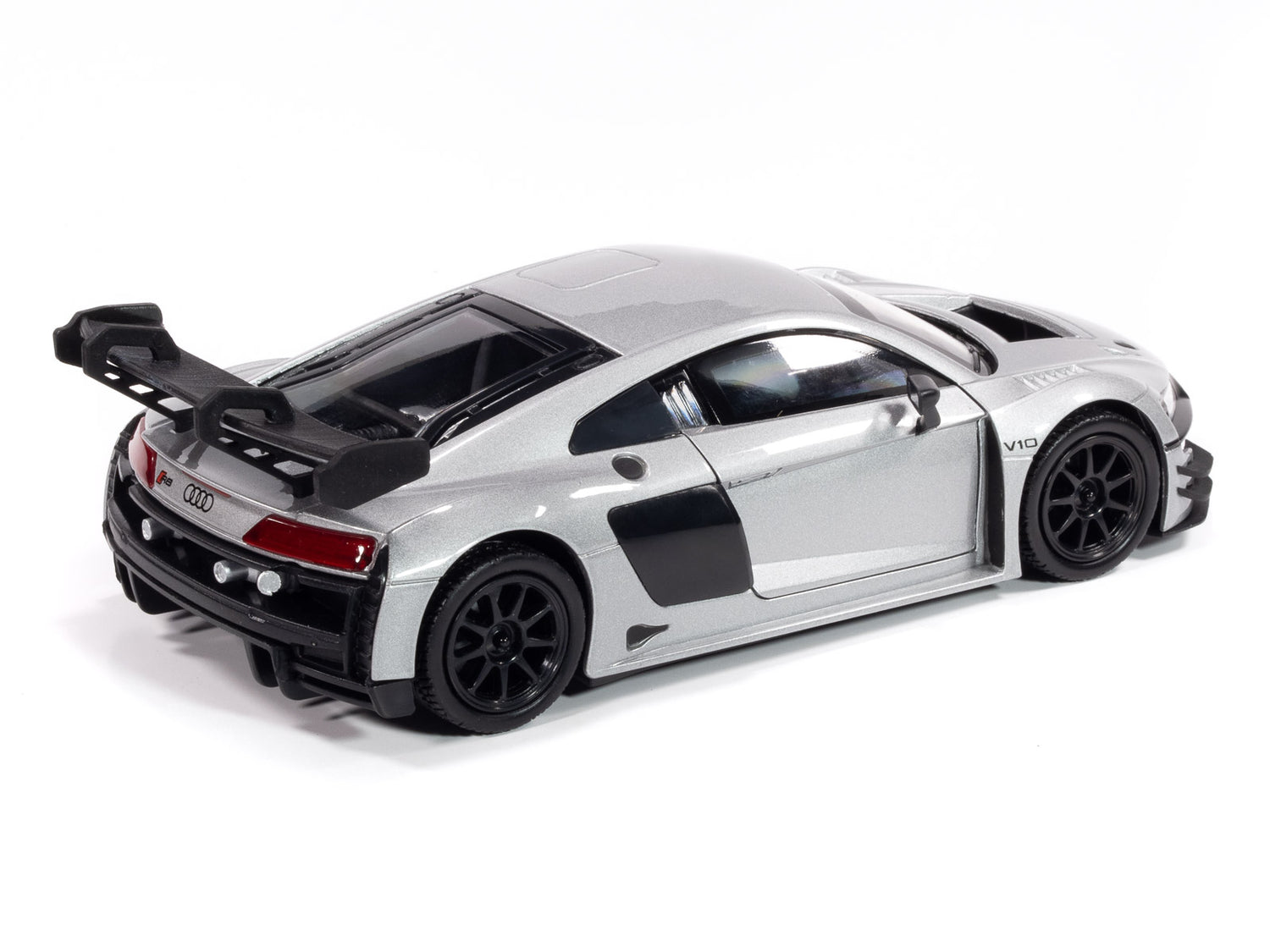 Johnny Lightning Audi R8 LMS GT3 (Silver) 1:24 Diecast