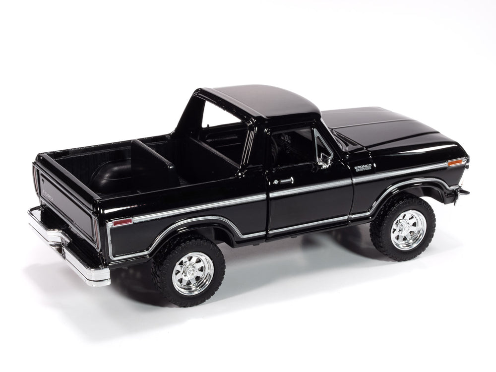 Johnny Lightning 1978 Ford Bronco (Black) 1:24 Diecast