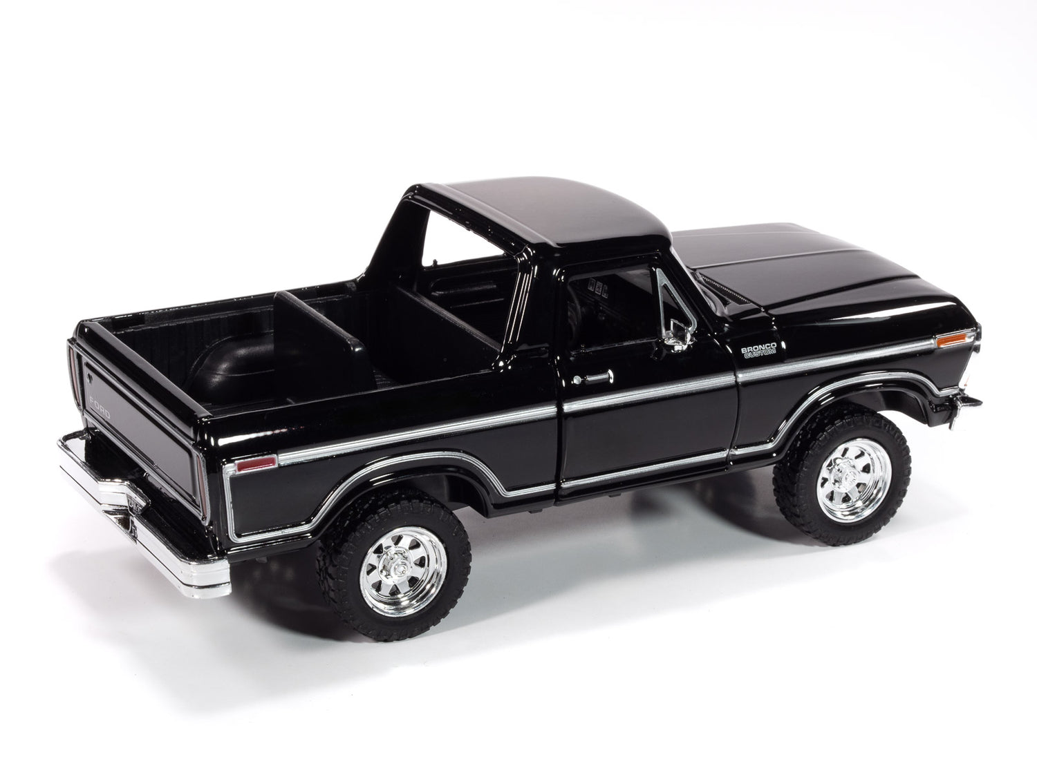 Johnny Lightning 1978 Ford Bronco (Black) 1:24 Diecast