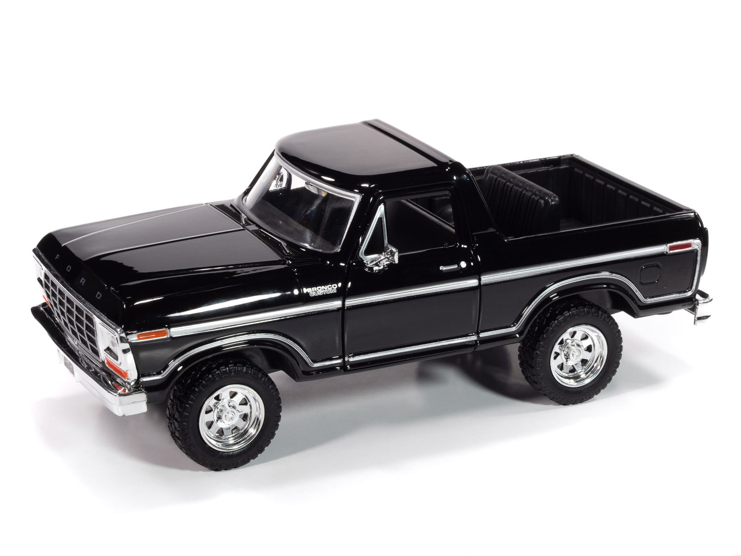 Johnny Lightning 1978 Ford Bronco (Black) 1:24 Diecast