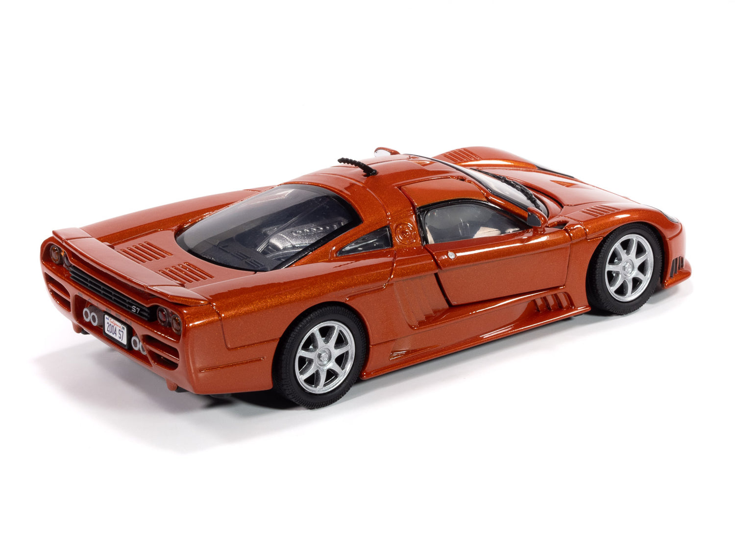 Johnny Lightning 2001 Saleen S7 Twin Turbo (Beryllium) 1:24 Diecast