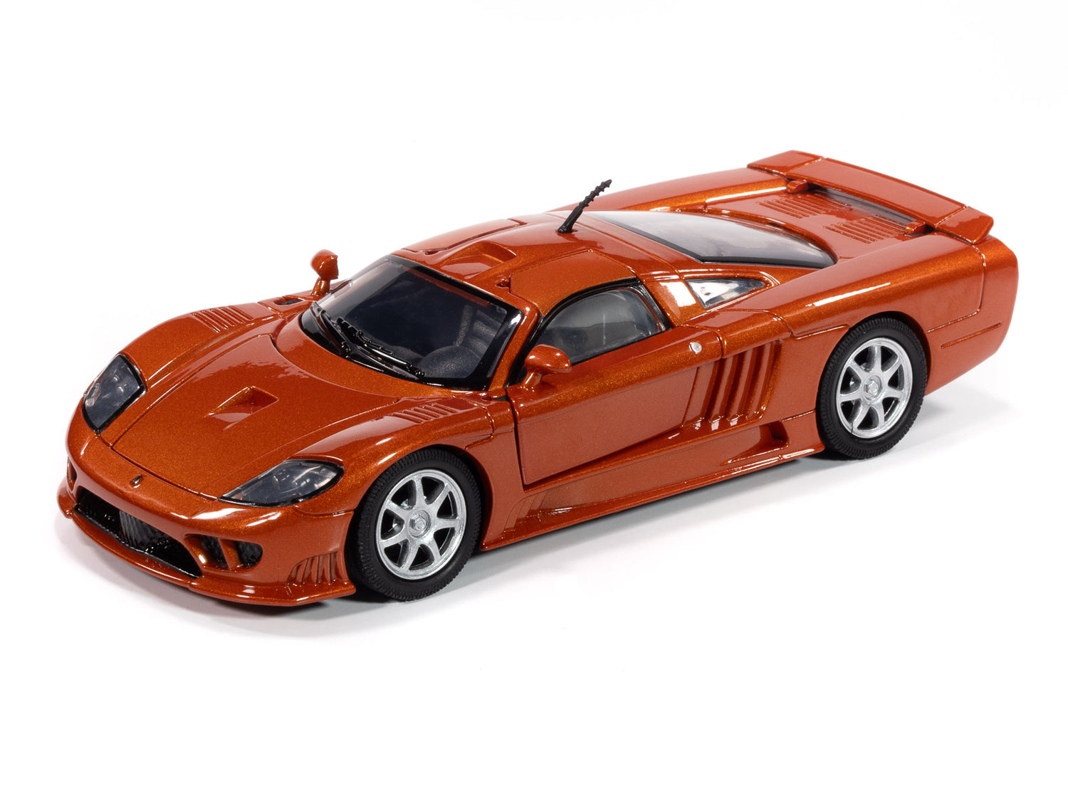 Johnny Lightning 2001 Saleen S7 Twin Turbo (Beryllium) 1:24 Diecast