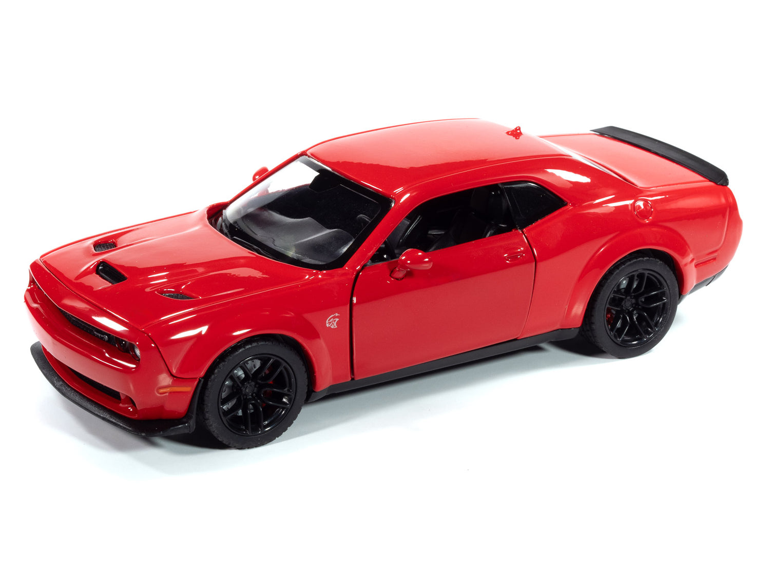 Johnny Lightning 2018 Dodge Challenger SRT Hellcat Widebody (Red) 1:24 Diecast