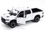 Johnny Lightning 2019 Ram 1500 Crew Cab Rebel (White) 1:27 Diecast