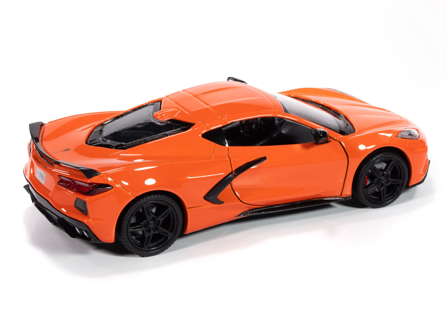 Johnny Lightning 2020 Corvette C8 (Orange) 1:24 Diecast