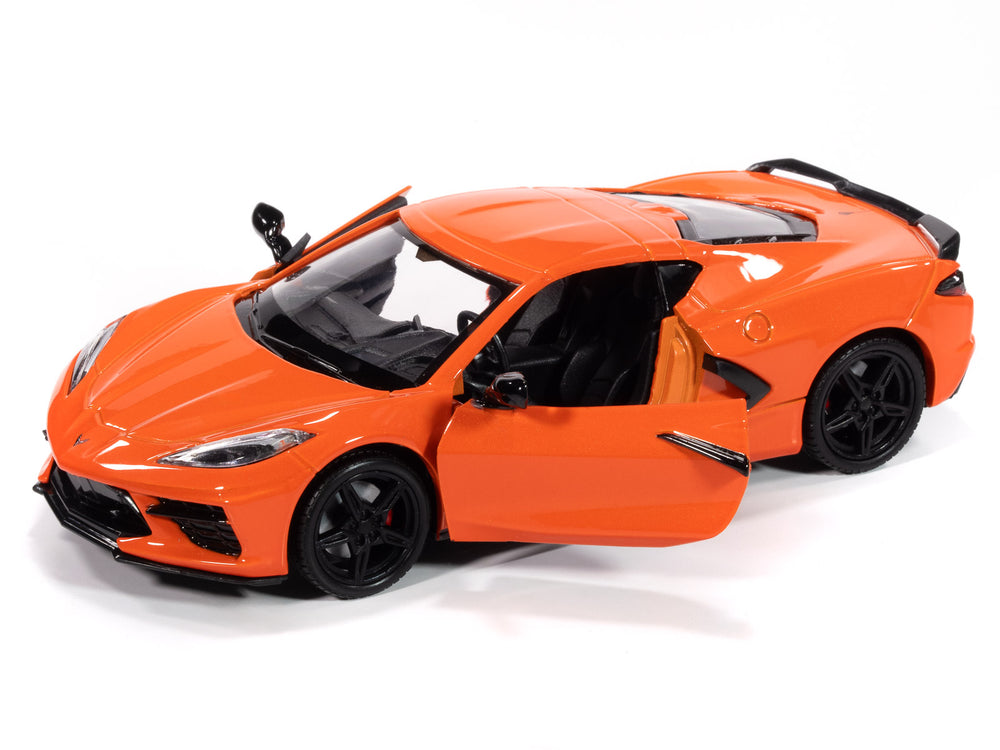 Johnny Lightning 2020 Corvette C8 (Orange) 1:24 Diecast