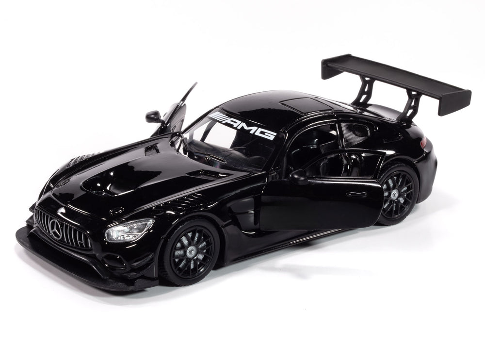 Johnny Lightning Mercedes AMG GT3 (Black) 1:24 Diecast