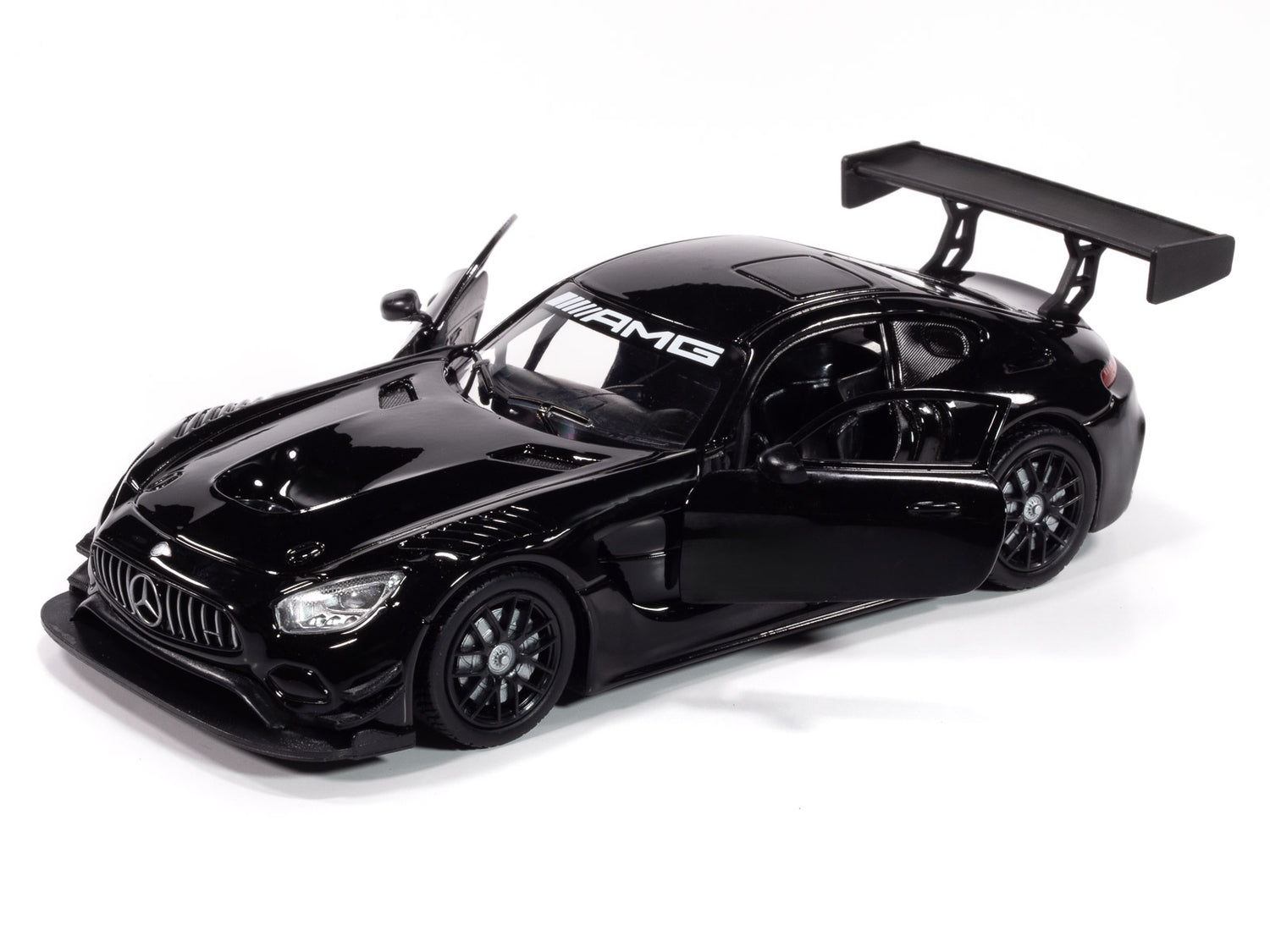 Johnny Lightning Mercedes AMG GT3 (Black) 1:24 Diecast