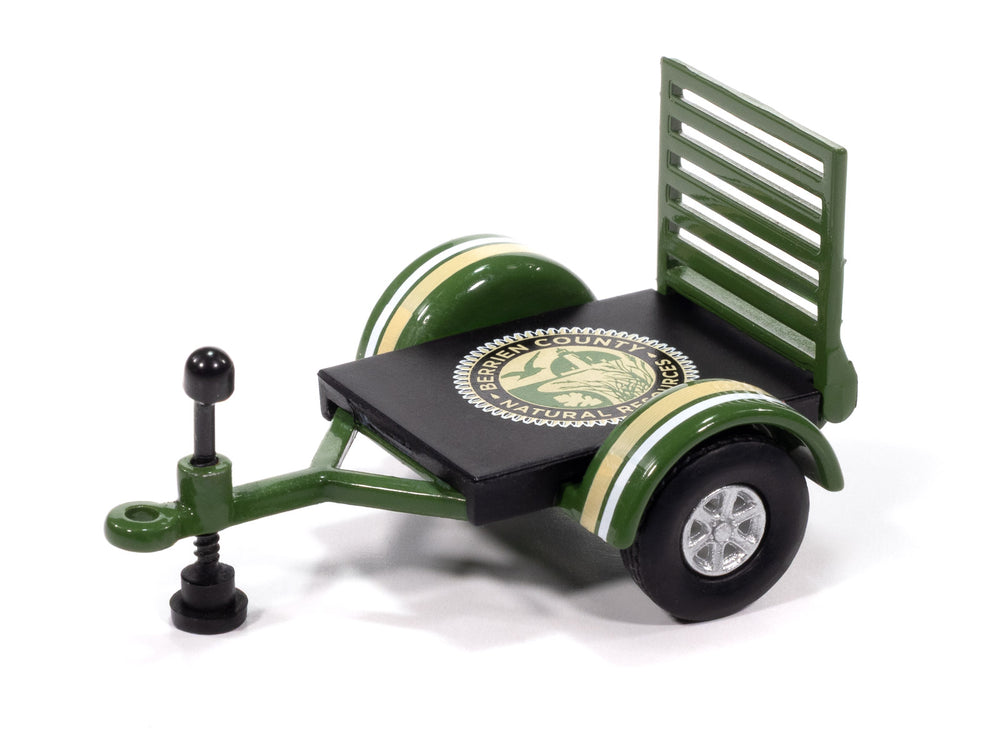 Johnny Lightning 2014 Toyota FJ Cruiser w/Small Open Trailer 1:64 Diecast